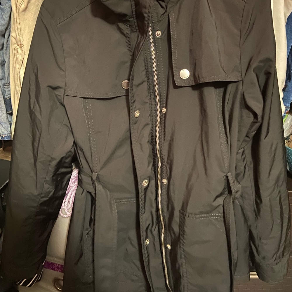 NEW womens Tommy Hilfiger belted jacket